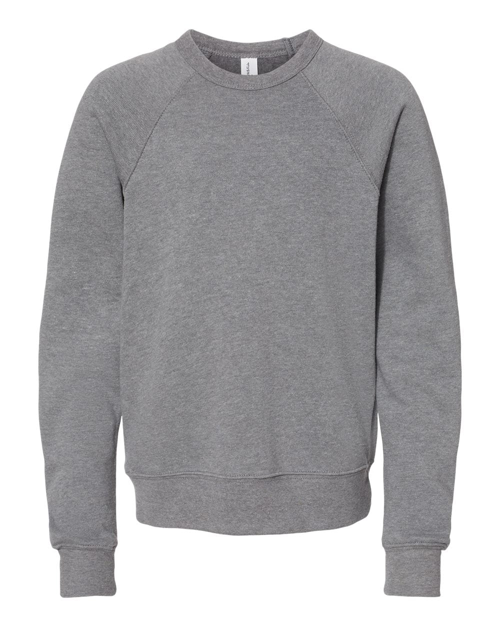 BELLA + CANVAS 3901Y Youth Sponge Fleece Crewneck Sweatshirt