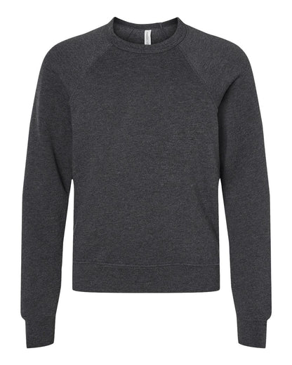 BELLA + CANVAS 3901Y Youth Sponge Fleece Crewneck Sweatshirt