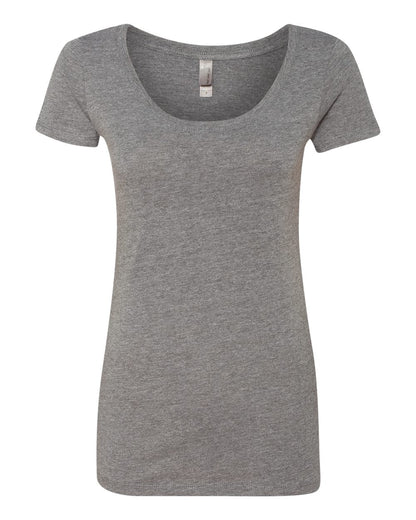 Next Level 6730 Women Triblend Scoop Neck T-Shirt