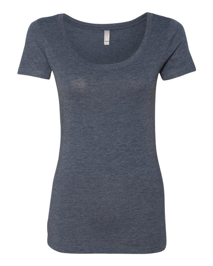 Next Level 6730 Women Triblend Scoop Neck T-Shirt