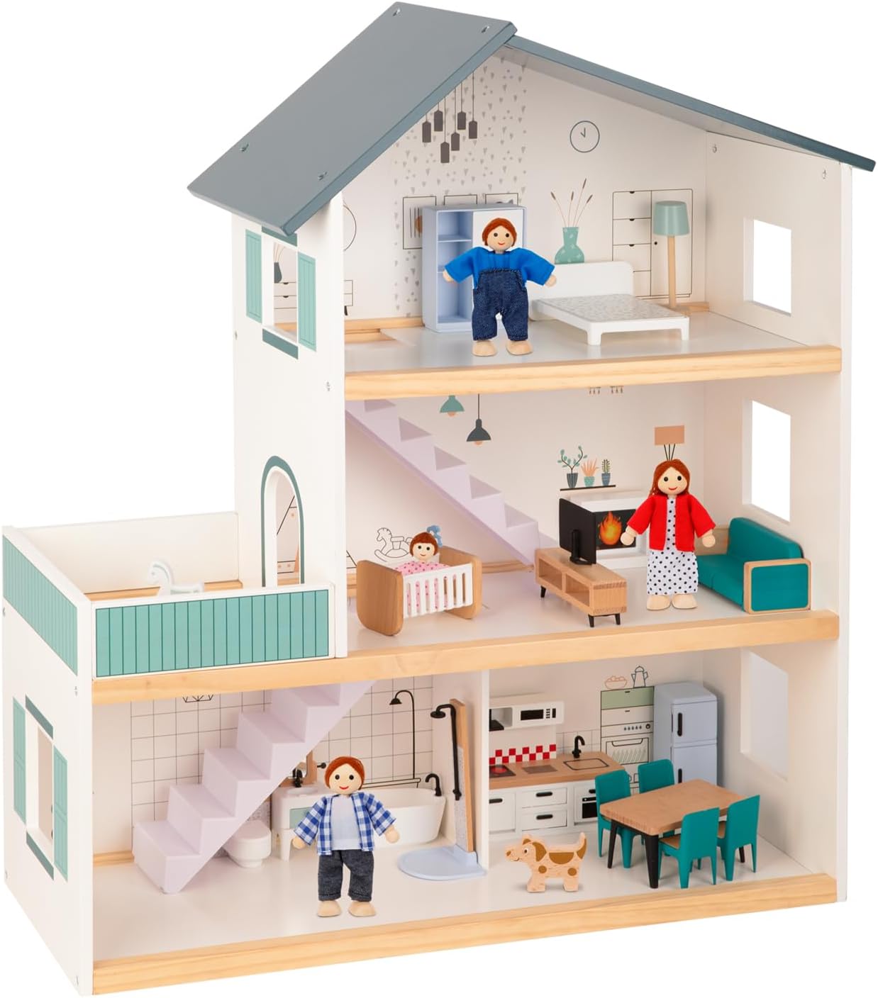 Wooden Dollhouse
