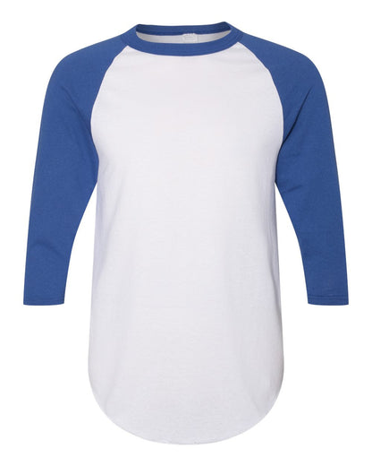 Augusta Sportswear 4420 Three-Quarter Raglan Sleeve Baseball Jersey
