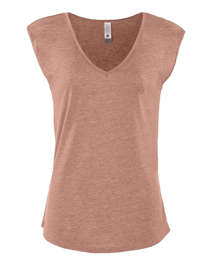 Next Level 5040 Women Festival Sleeveless Deep V-Neck T-Shirt