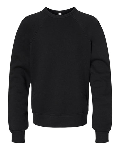 BELLA + CANVAS 3901Y Youth Sponge Fleece Crewneck Sweatshirt