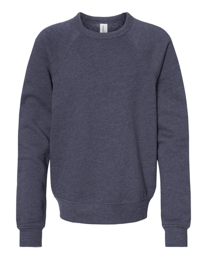 BELLA + CANVAS 3901Y Youth Sponge Fleece Crewneck Sweatshirt