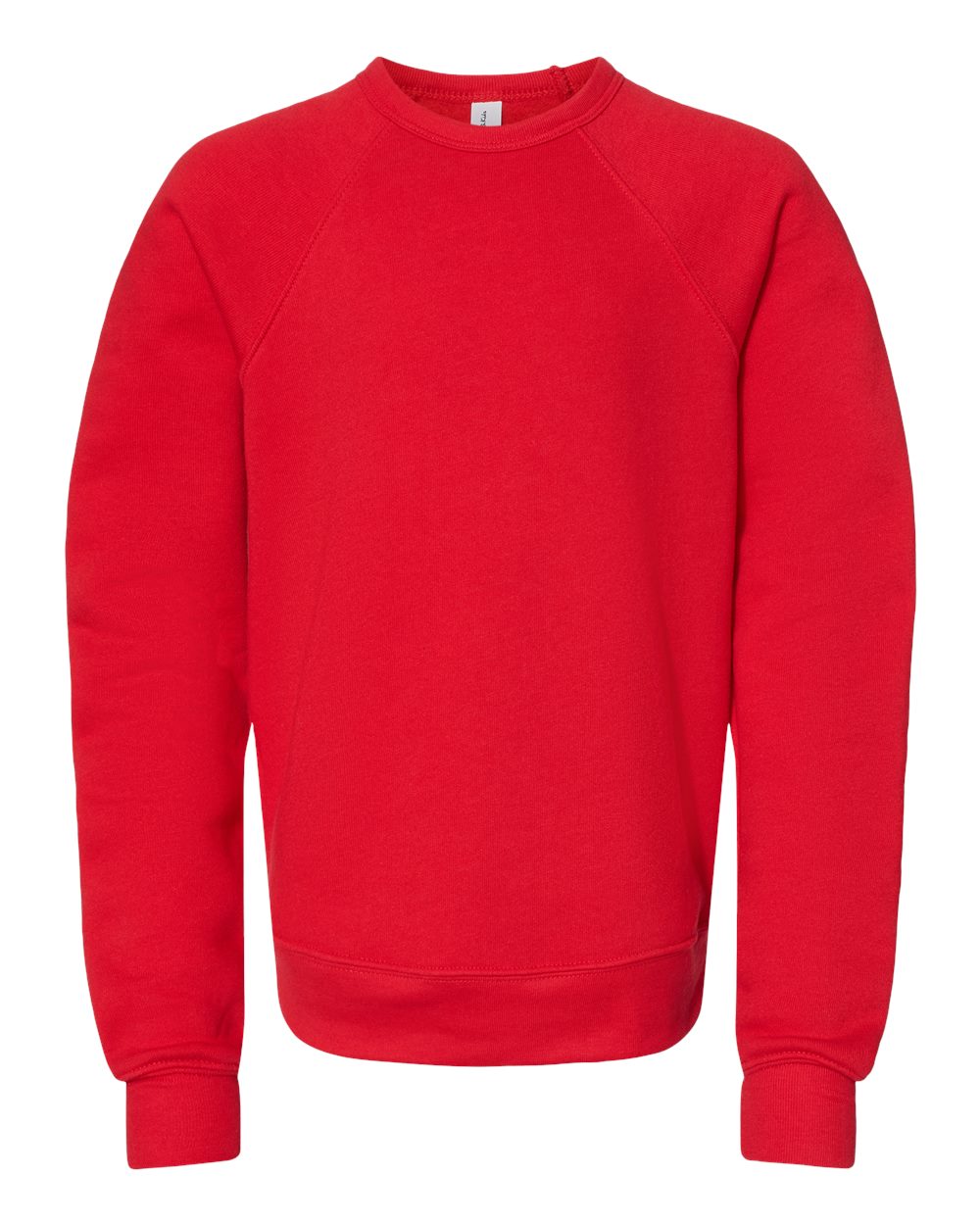 BELLA + CANVAS 3901Y Youth Sponge Fleece Crewneck Sweatshirt