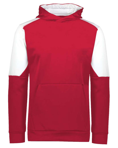 Holloway 222640 Youth Blue Chip Hooded Sweatshirt